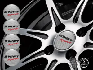 Suzuki Style Autocollants Roues Logos Bombés de Luxe